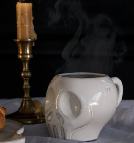 Taza calavera blanca - calaveras